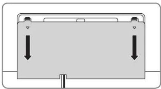 SAMSUNG QE65Q9FAMT - Detach the Cover-Clean Back terminal from the TV - 1