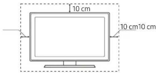 SAMSUNG UE75MU7005T - Installasjon med et stativ Installasjon med et veggfeste - 1