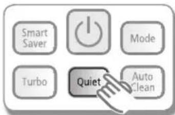 Smart Saver Mode Turbo Quiet Auto Clean