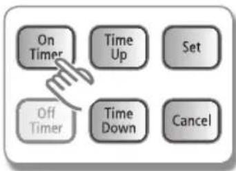 On Timer Time Up Set Off Timer Time Down Cancel