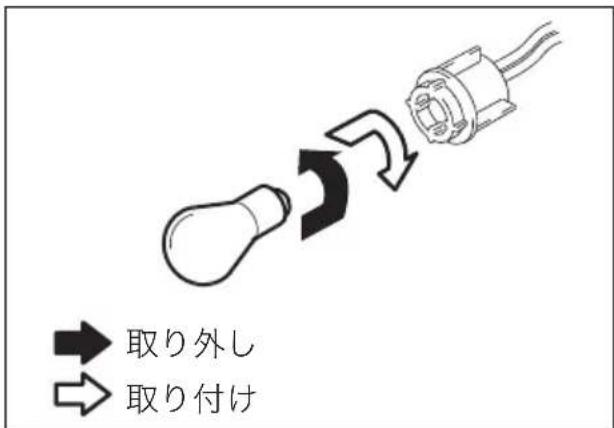SUZUKI Every Wagon (2017) - ■ 電球の取り外し/取り付け - 2