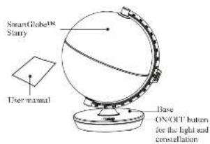 OREGON SCIENTIFIC SG101R - About Your SmartGlobe™ Starry - 1