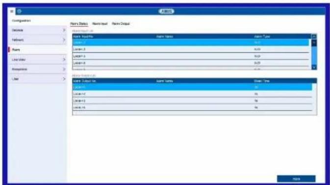 ABUS HDCC90001 - Onglet État de l'alarme - 1