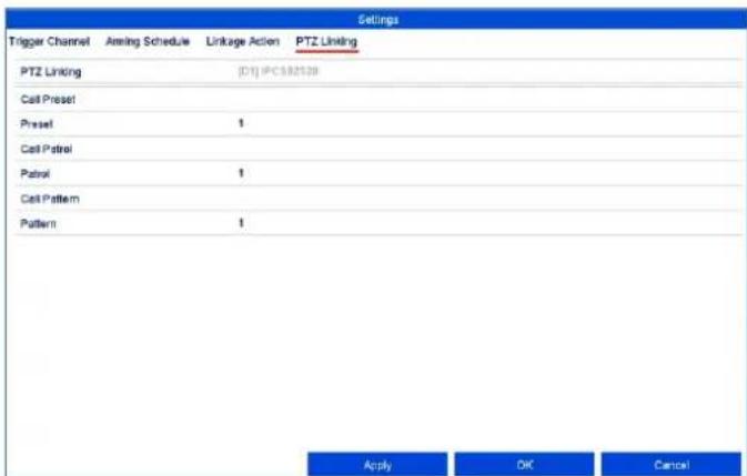 ABUS HDCC90001 - Onglet Liaison PTZ - 1