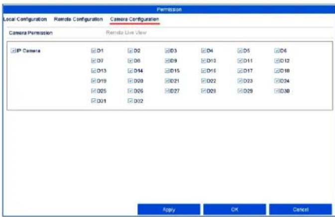 ABUS HDCC90001 - Onglet Configuration de laamera - 1