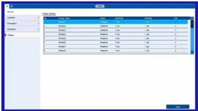 ABUS HDCC90001 - Onglet Enregistrement - 6