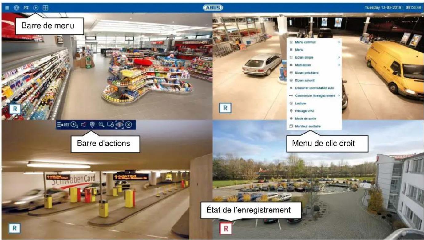 ABUS HDCC90001 - Affichage en temps réel - 1