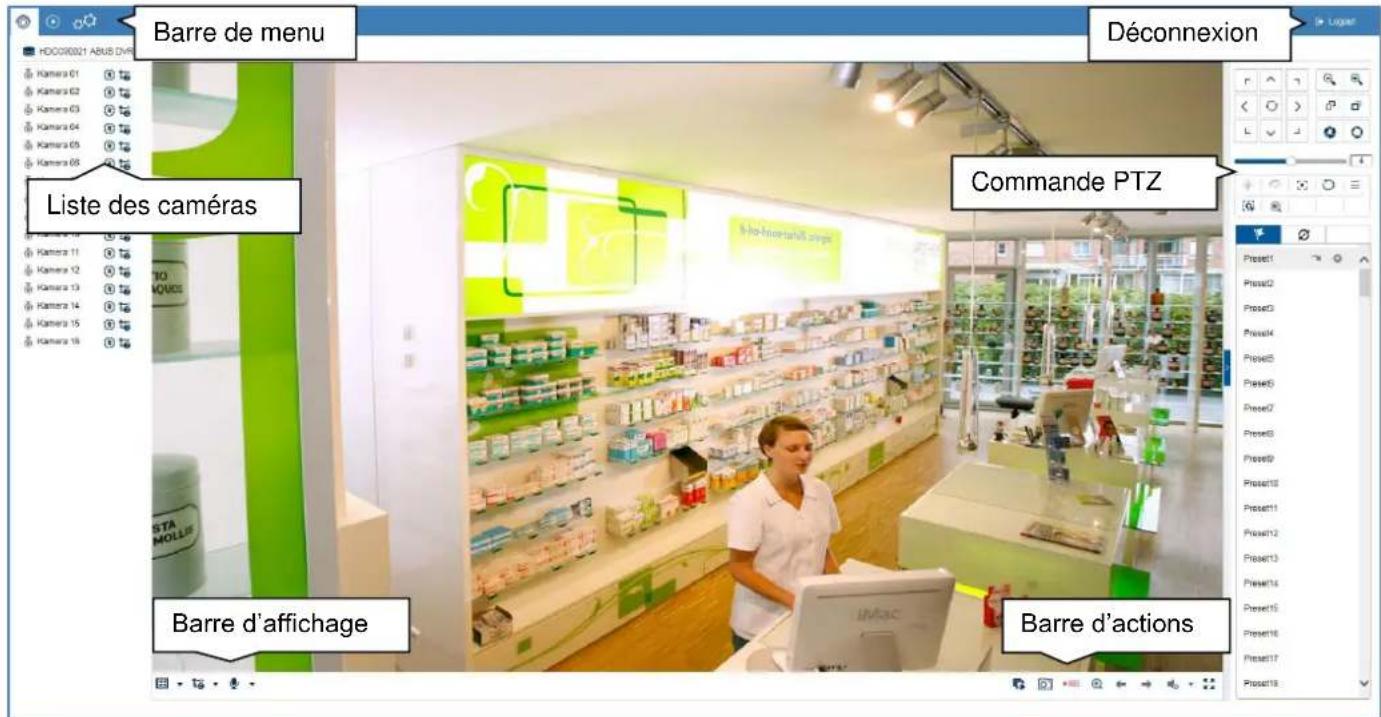 ABUS HDCC90001 - Affichage en temps réel - 1