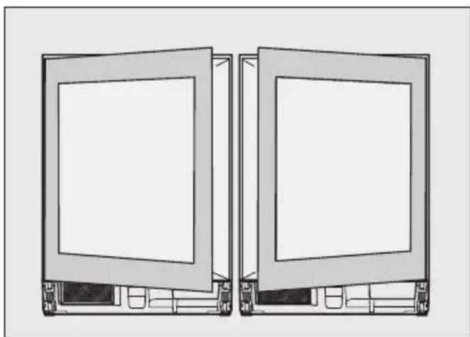 MIELE KSK 6300 - Securing the combination in the niche - 36