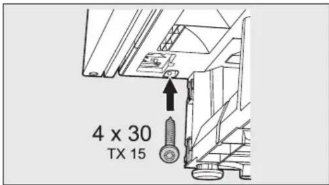 MIELE KSK 6300 - Securing the combination in the niche - 74