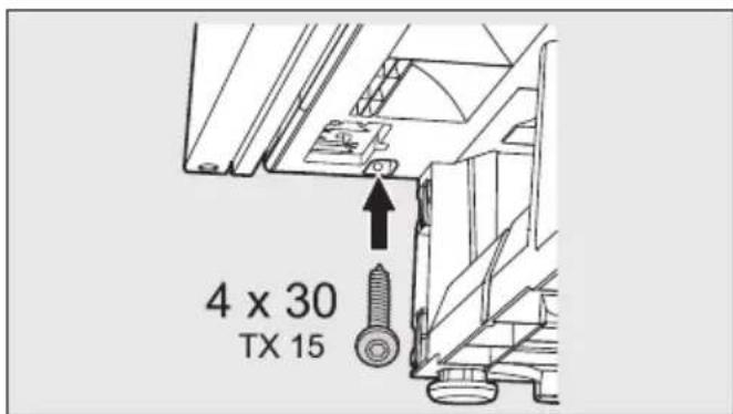 MIELE KSK 6300 - Securing the combination in the niche - 9