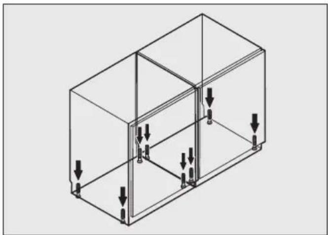 MIELE KSK 6300 - Zamenjava strani odpiranja vrat - 3