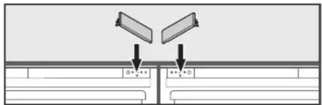 MIELE KSK 6300 - Pour un montage sous un plan de travail en matériau non vissable - 3