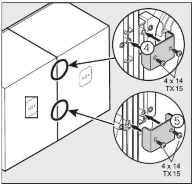 MIELE KSK 6300 - Preparar o aparelho, nivelar e unir - 2