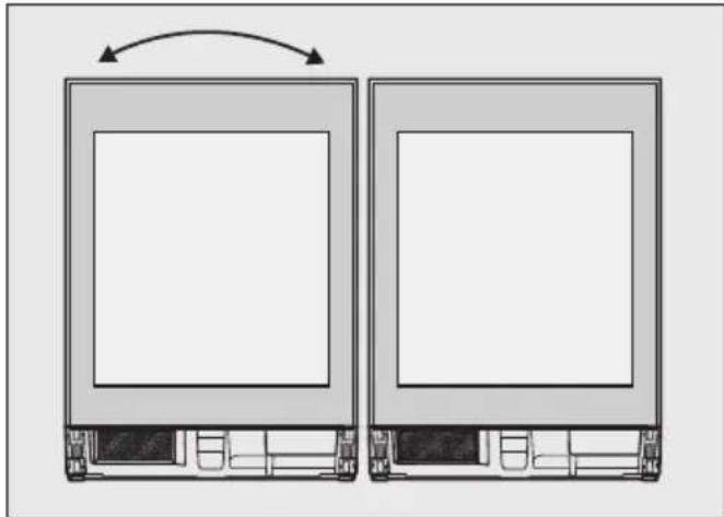 MIELE KSK 6300 - Alterar o sentido de abertura da porta - 1