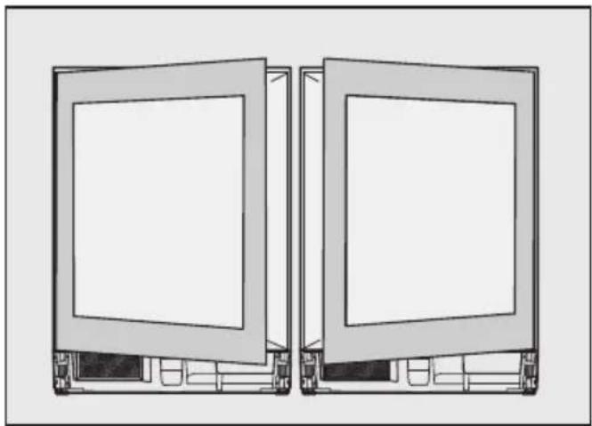 MIELE KSK 6300 - Changement de la butée de porte - 2