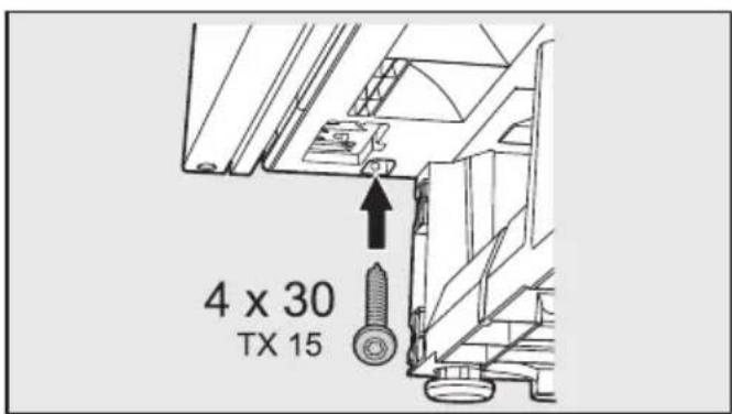 MIELE KSK 6300 - Securing the combination in the niche - 51