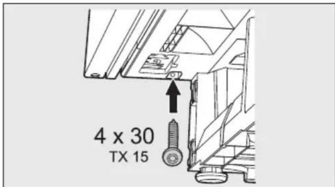 MIELE KSK 6300 - Securing the combination in the niche - 28