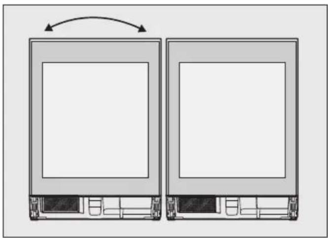MIELE KSK 6300 - Hængslingssiden ændres - 1