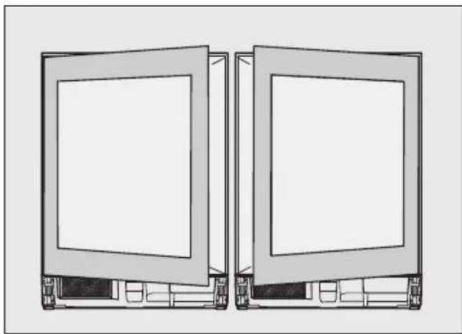 MIELE KSK 6300 - Oven avautumissuunnan vaihtaminen - 2