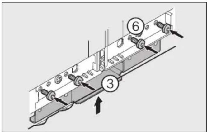MIELE KSK 6300 - Forbinde skapene med hverandre nede - 1