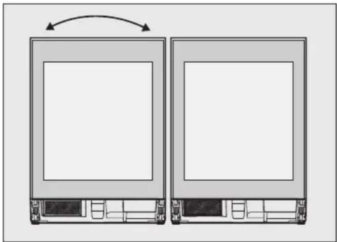 MIELE KSK 6300 - Zamenjava strani odpiranja vrat - 1