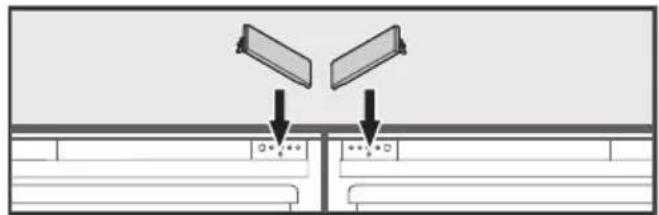 MIELE KSK 6300 - A készülékek összekötése alul - 2