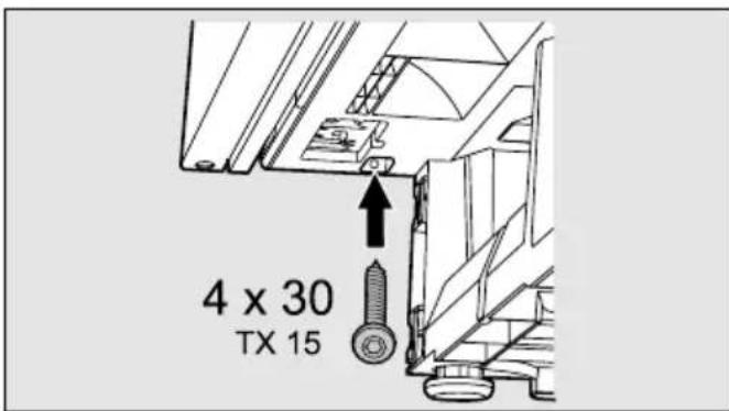 MIELE KSK 6300 - Schimbarea balamalelor uşii - 3
