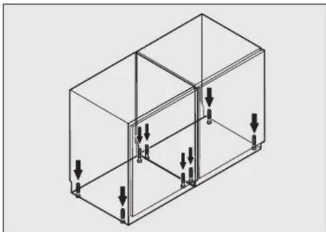 MIELE KSK 6300 - Apparaten voorbereiden, stellen en met elkaar verbinden - 1