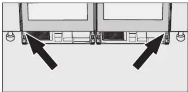 MIELE KSK 6300 - Kombinasyonun niş içine sa-bitlenmesi - 1