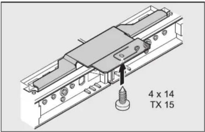 MIELE KSK 6300 - A kombináció rögzítése a fül- kében - 2