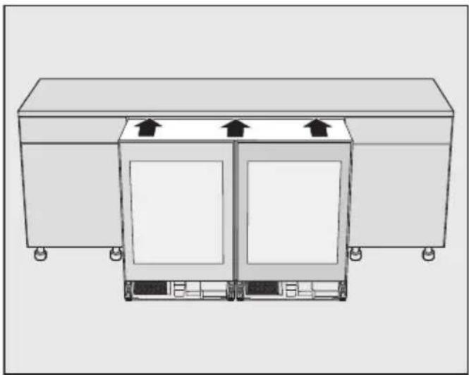 MIELE KSK 6300 - Tolja be a kombinációt a fülkébe. - 1