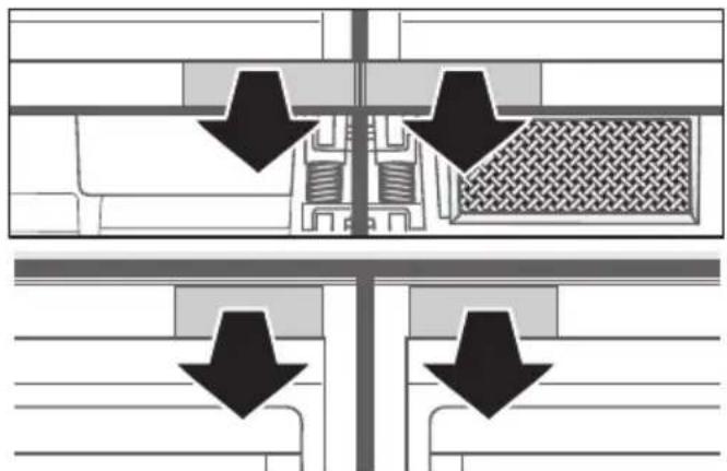 MIELE KSK 6300 - Zamenjava strani odpiranja vrat - 5