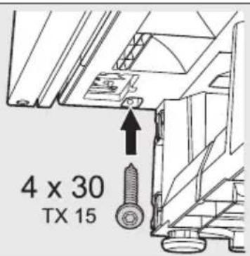 MIELE KSK 6300 - Postavljanje kombinacije u otvor elementa - 5