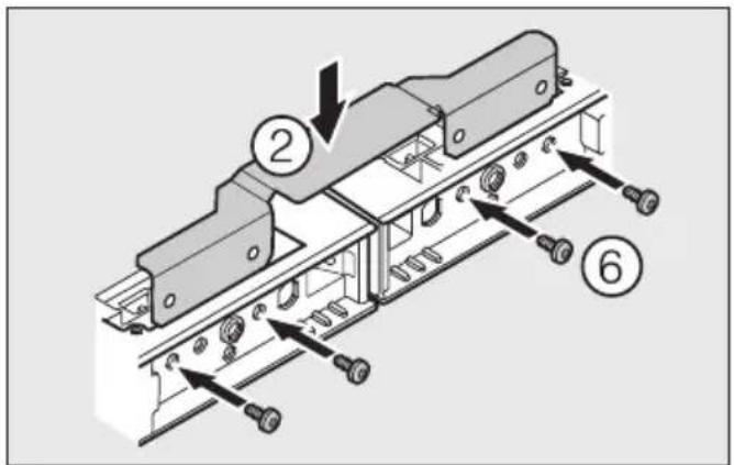 MIELE KSK 6300 - For installation under a worktop which cannot be screwed into - 1