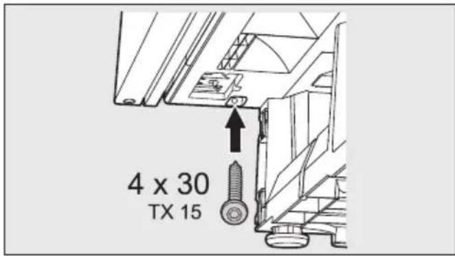 MIELE KSK 6300 - Securing the combination in the niche - 32