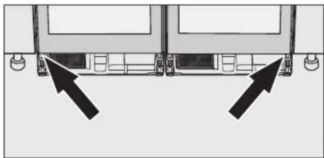 MIELE KSK 6300 - Pritrditev aparatov v nišo - 1