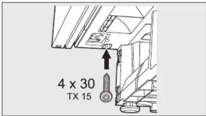 MIELE KSK 6300 - Securing the combination in the niche - 35