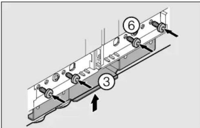MIELE KSK 6300 - Îmbinarea aparatelor în partea de jos - 1