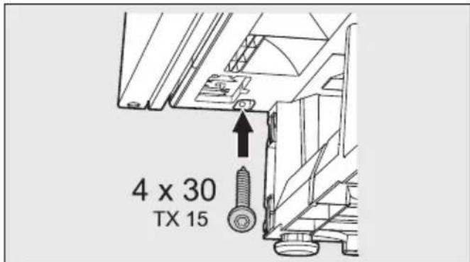 MIELE KSK 6300 - Securing the combination in the niche - 15