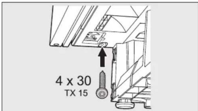 MIELE KSK 6300 - Securing the combination in the niche - 20