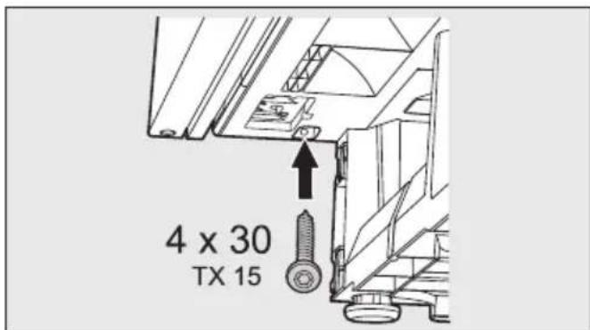 MIELE KSK 6300 - Securing the combination in the niche - 67