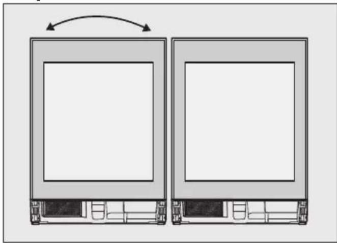 MIELE KSK 6300 - Inversion du sens d'ouverture de porte - 1