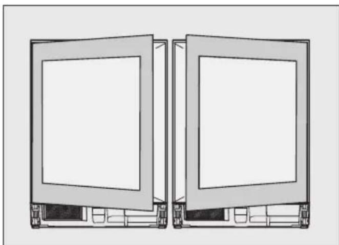 MIELE KSK 6300 - Schimbarea balamalelor uşii - 4