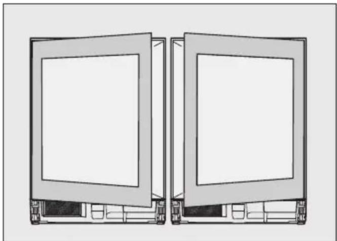 MIELE KSK 6300 - Kapak Açma Yönünün Değiştirilmesi - 2