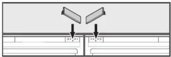 MIELE KSK 6300 - Montering under en bordplade af materiale, der ikke kan skrues i - 3