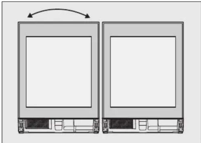 MIELE KSK 6300 - Het veranderen van de draai- richting van de deur - 1