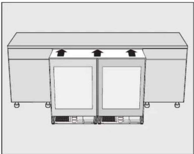 MIELE KSK 6300 - Combinatie in de nis schuiven - 1