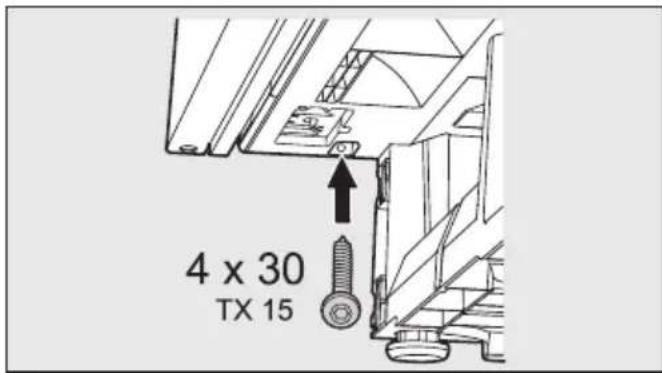 MIELE KSK 6300 - Securing the combination in the niche - 25