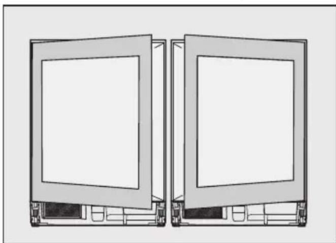 MIELE KSK 6300 - Ukse avanemissuuna muutmi- ne - 2